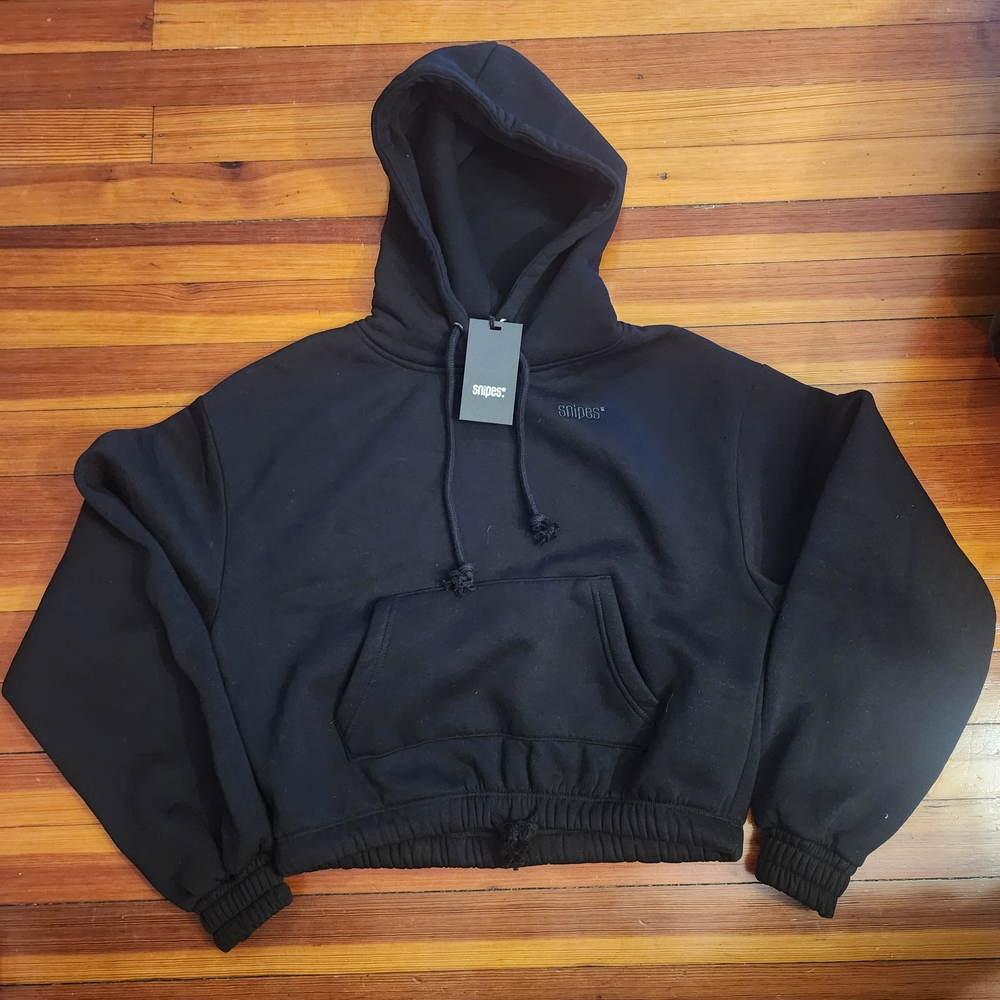 Snipes Small Logo Core Cropped Pullover Hoodie